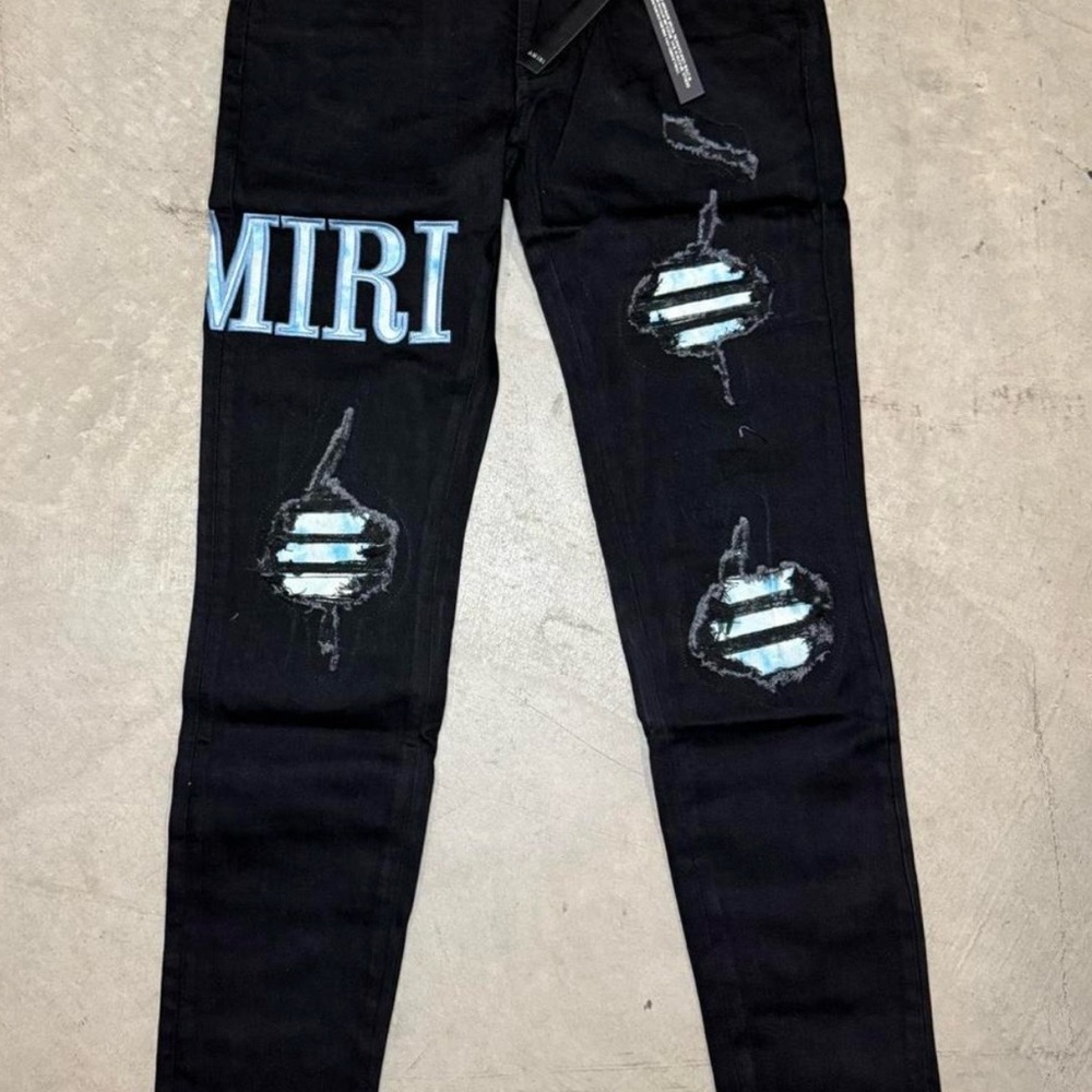 Men's Black Distressed Jacket